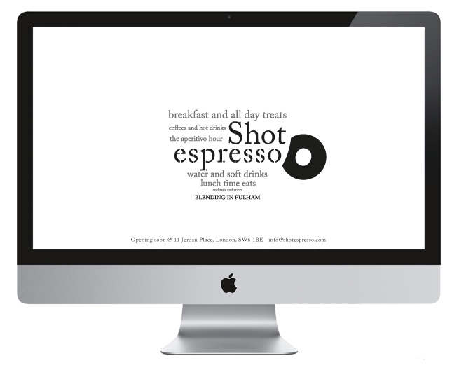 Shot Espresso Website